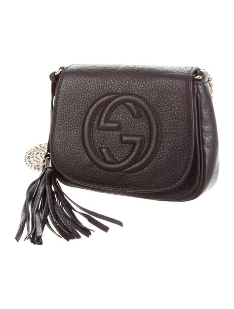 gucci soho leather bag|gucci soho leather crossbody bag.